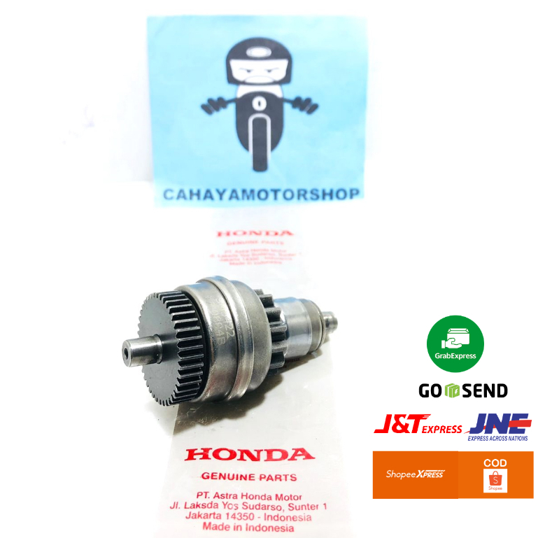 GRANAT GIGI PINION STARTER GEAR ASSY HONDA BEAT KARBU BEAT FI VARIO 110 VARIO 110 CW VARIO 110 TECHN