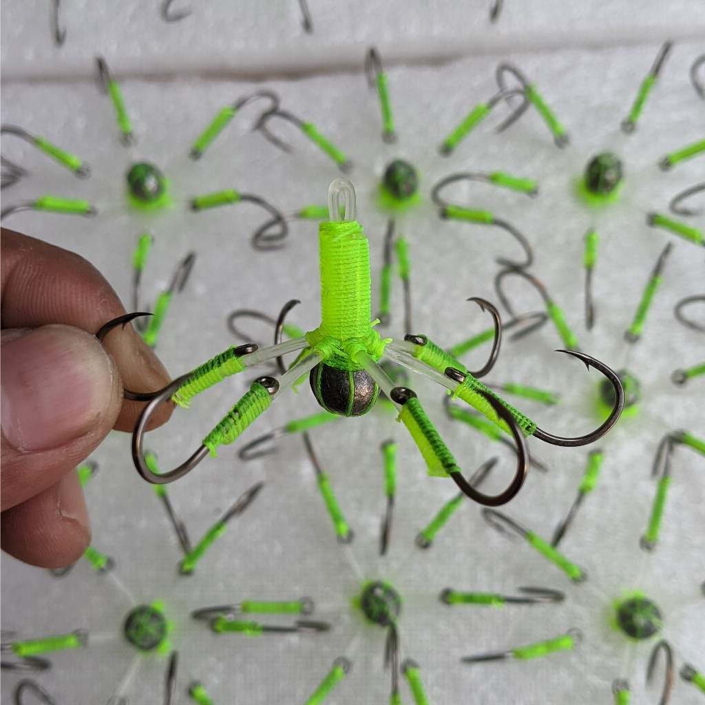 Kail Garong Baronang Rampang Kembang Mata 6 Diameter 6cm