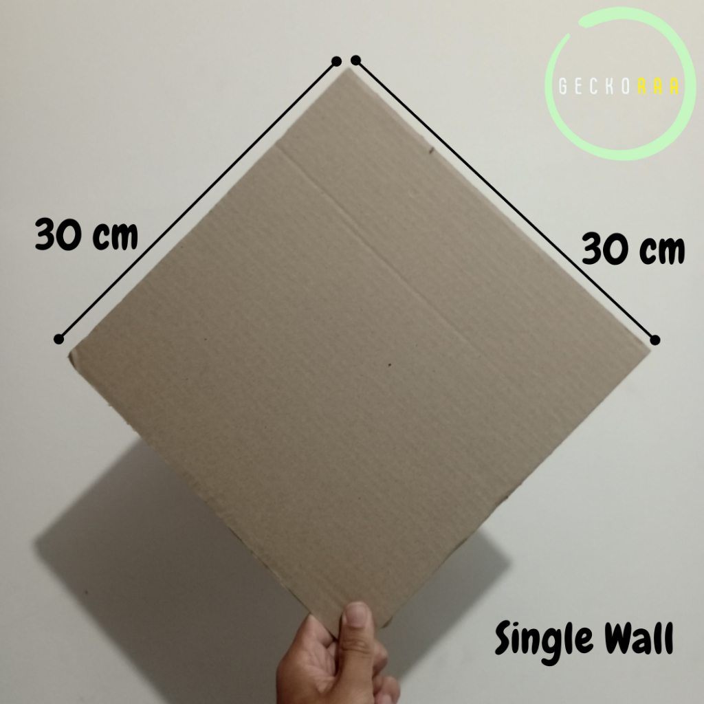 Karton Kardus Sekat Egg Tray Kecoa Dubia Jangkrik Ulat Hongkong Single Wall 30 x 30