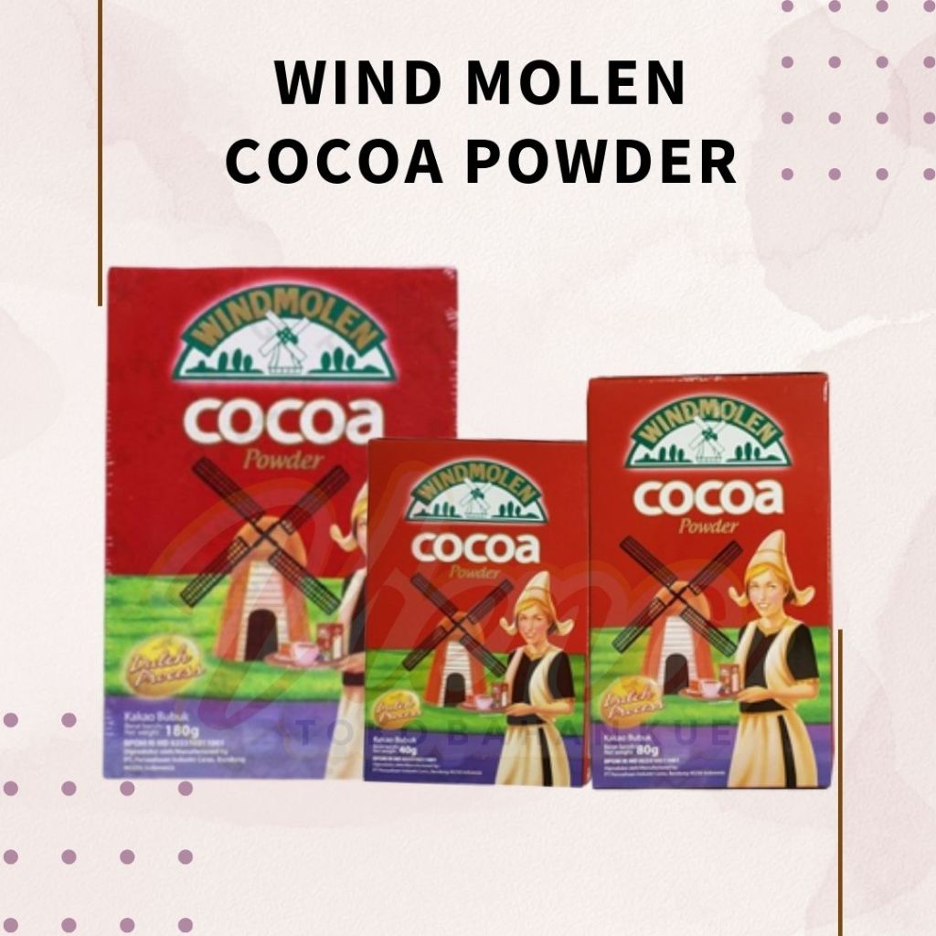 

WindMolen Cocoa Powder / Coklat Bubuk 80gr