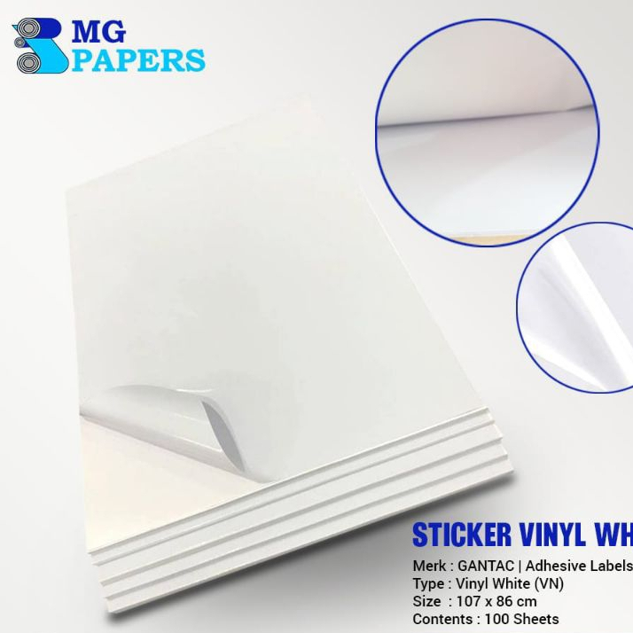 

STIKER VINYL WHITE