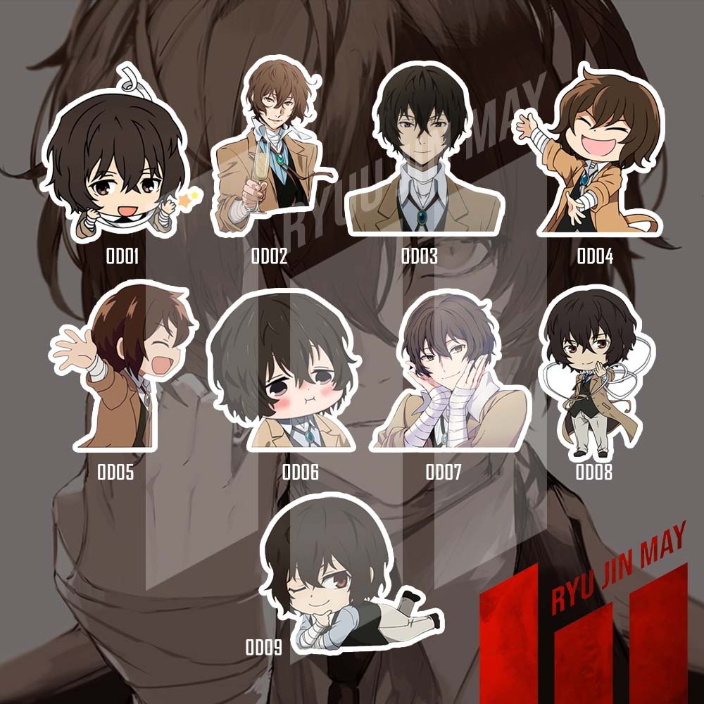 Sticker Anime - Bungou Stray Dogs - Osamu Dazai
