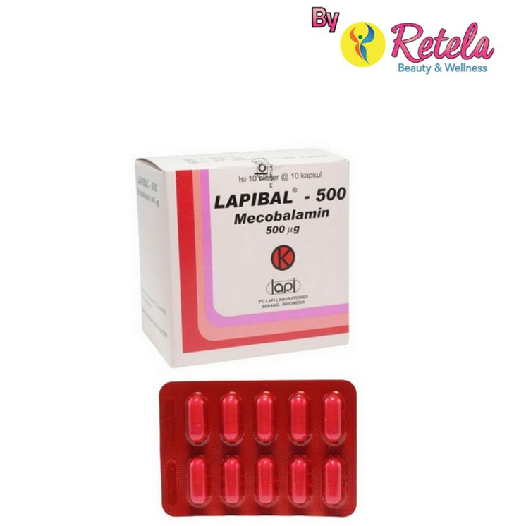 Lapibal 500mcg 1 Blister 10 Kapsul