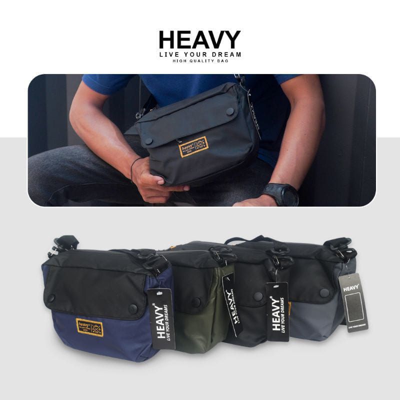 Tas Selempang Heavy Waterproof Tas Selempang Heavy Original Tas Selempang Distro