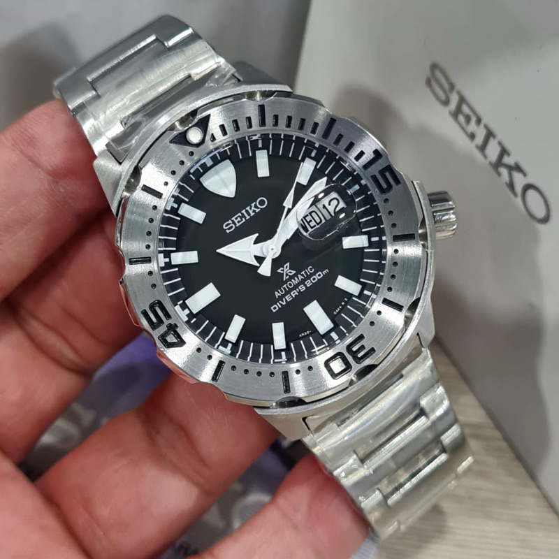 jam tangan pria SEIKO 5 SPORTS automatic all stell mesin original