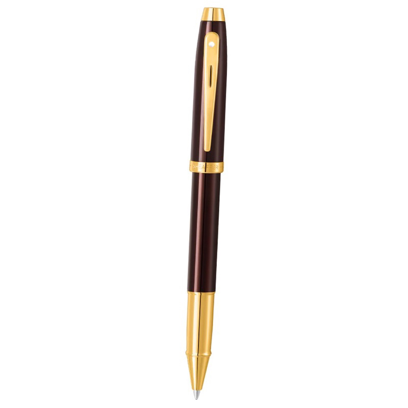 

Sheaffer® SGC 100 Glossy Coffee Brown With PVD Gold Tone Trim Rollerball