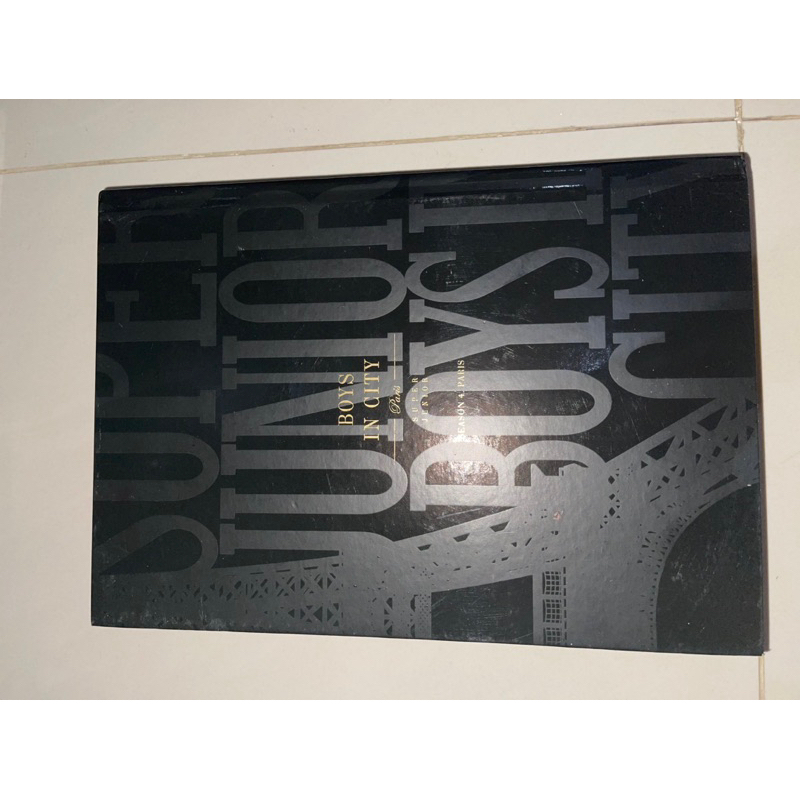 majalah super junior boys city in paris