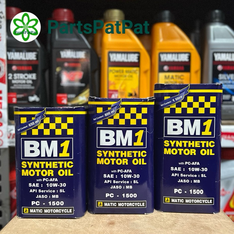 OLI OIL MOTOR MATIC MATIK SCOOTER BM1 BM-1 PC-1500 10W30 10W-30 ASLI ORIGINAL