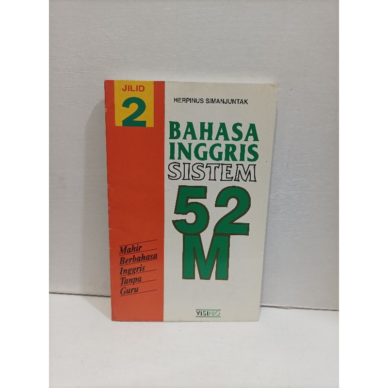 Buku Bahasa Inggris Sistem 52 M Jilid 2 By Herpinus Simanjuntak