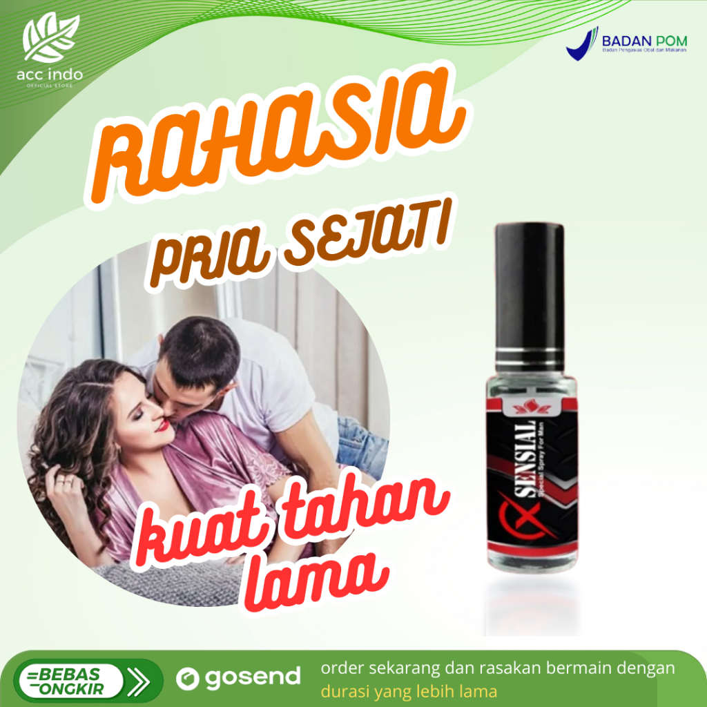 Acc - TERLARIS OBAT_KUAT OLES TAHAN LAMA X-SENSIAL SPRAY ASLI 100% ORIGINAL BPOM
