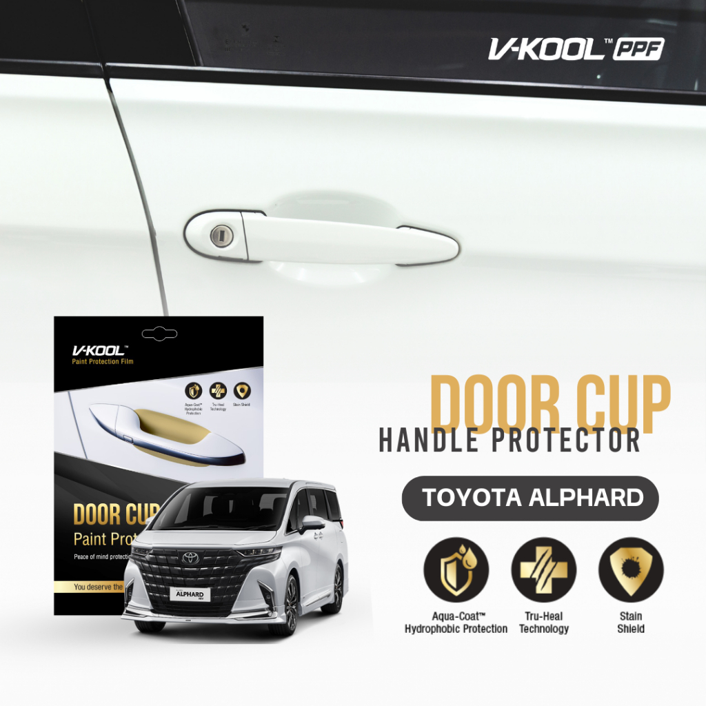 VKOOL PPF Door Cup Toyota Alphard