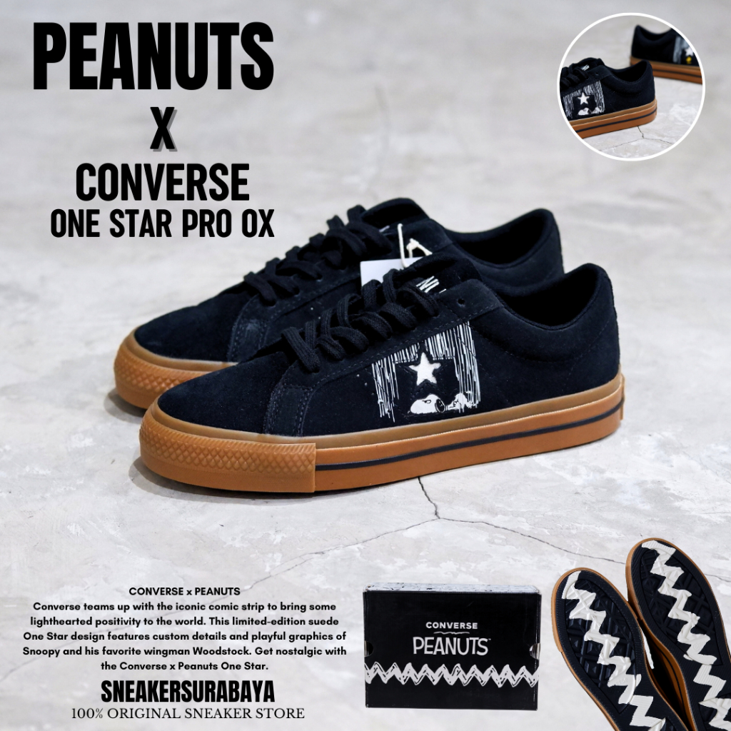 CONVERSE ONE STAR X PEANUTS