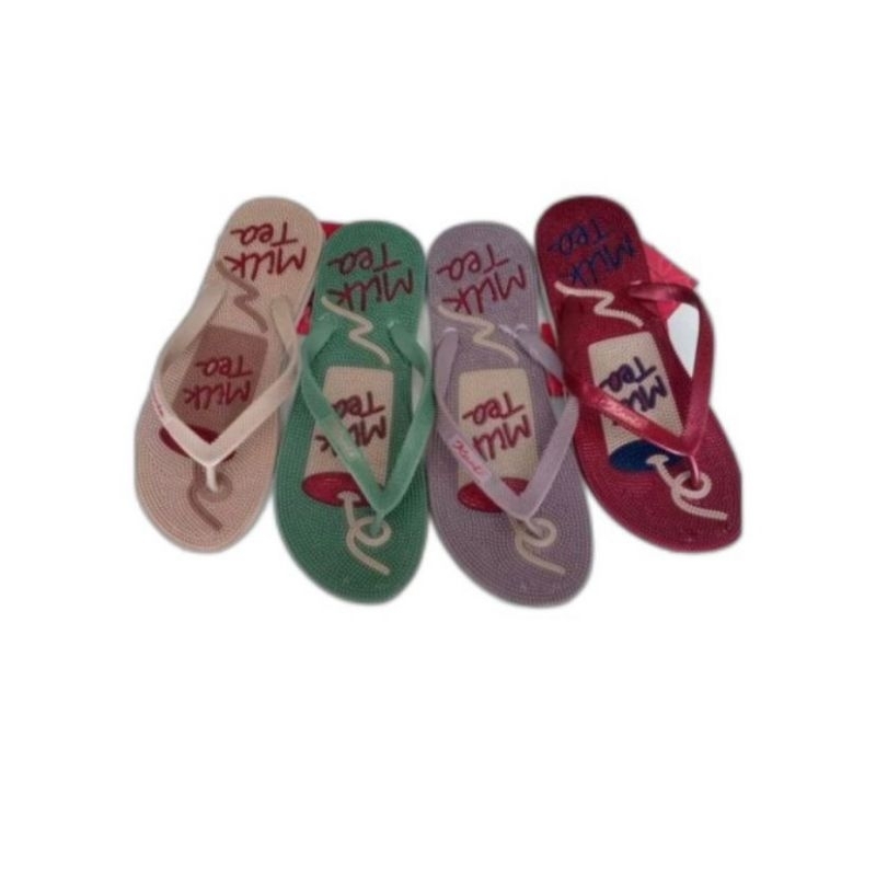 Sandal jepit refleksi wanita