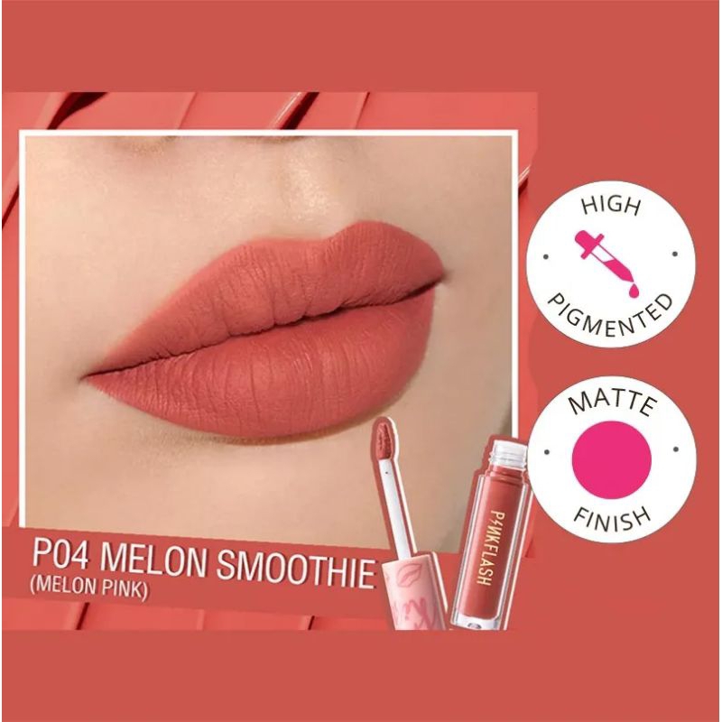 PinkFlash LipMatte L01 LipCream LongLastong - P04