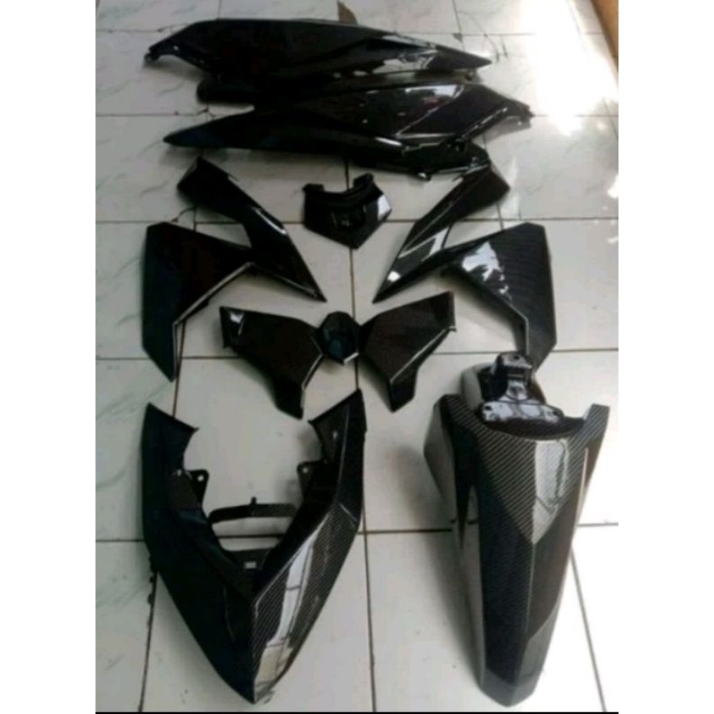 CARBON COVER BODY VARIO 125/150 LED OLD FULL KARBON