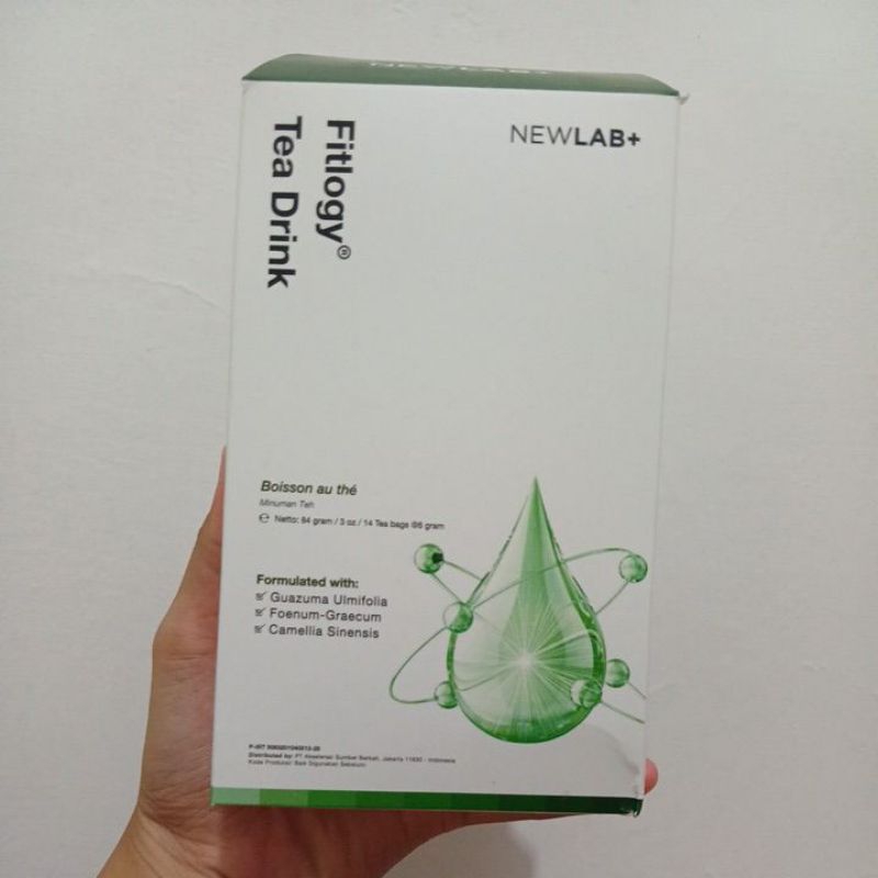 NEWLAB+ Fitlogy Tea Drink/Teh Detoks