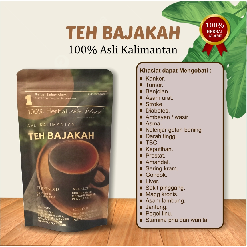 

Teh bajakah borneo putra dayak teh akar kayu bajakah asli kalimantan Kualitas premium