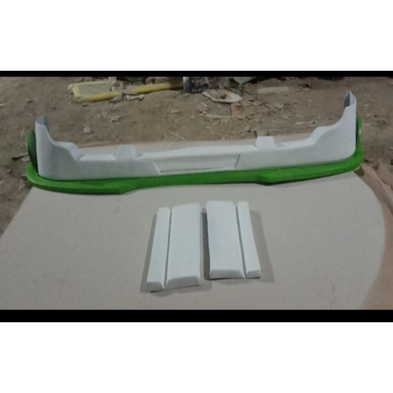 Spoiler Truk /Tambahan bemper ( fiber )