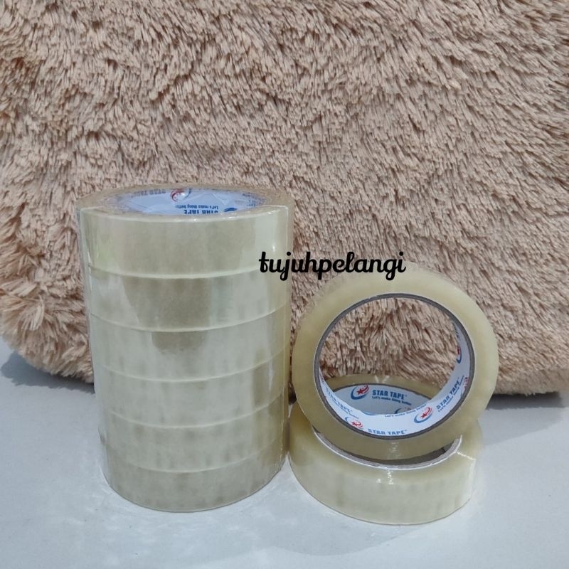 

Lakban Kecil Isolasi Bening Uk. 1 inch 24mm x 90 Yard