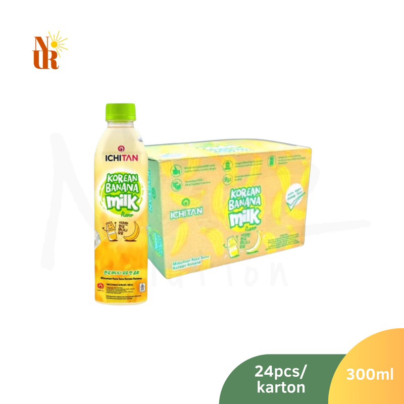 

Ichitan Korean Banana Milk 300ml x 24pcs [Karton]