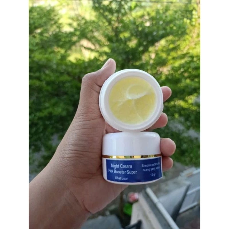 Night Cream Flek Booster Super / Cream Malam Flek Booster