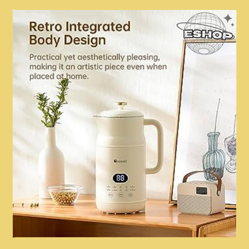 SOSEKI Soymilk Maker/Mesin Susu Kacang Multifungsi 600ML