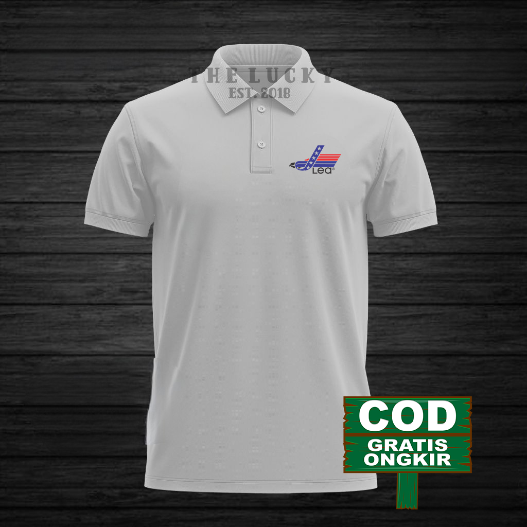 Kaos Polo Shirt Kerah Import LEA Premium Quality