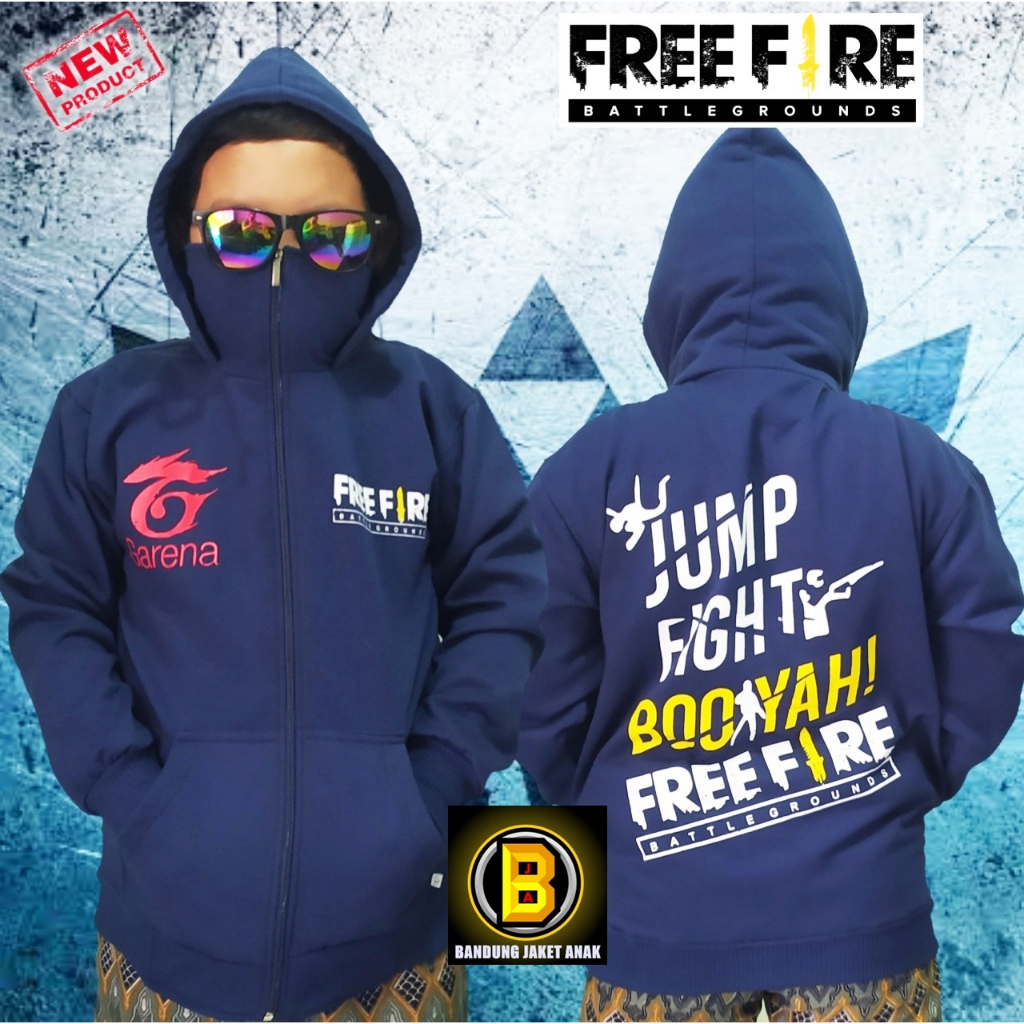 Jaket Anak Evos Free Fire  Jaket FF Epos  Jaket Evos Pripayer  Jaket Frepayer