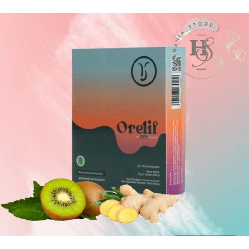 Orelif Minuman Pelancar Haid Pereda Nyeri Haid