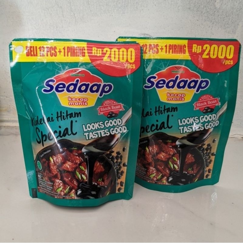 

Kecap Manis Sedaap | Kecap sedap | kecap sedaap kedelai hitam | 60ml | 1 pcs