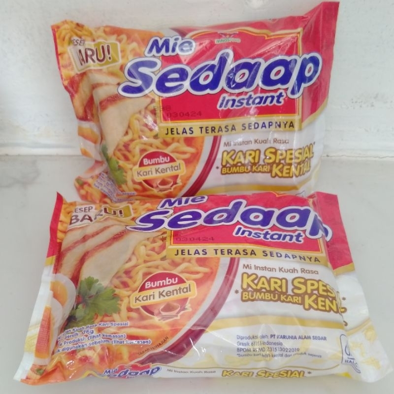 

Mie Sedaap Kari Spesial | Mi Sedap Kuah Kare Spesial | 76gr | 1pcs