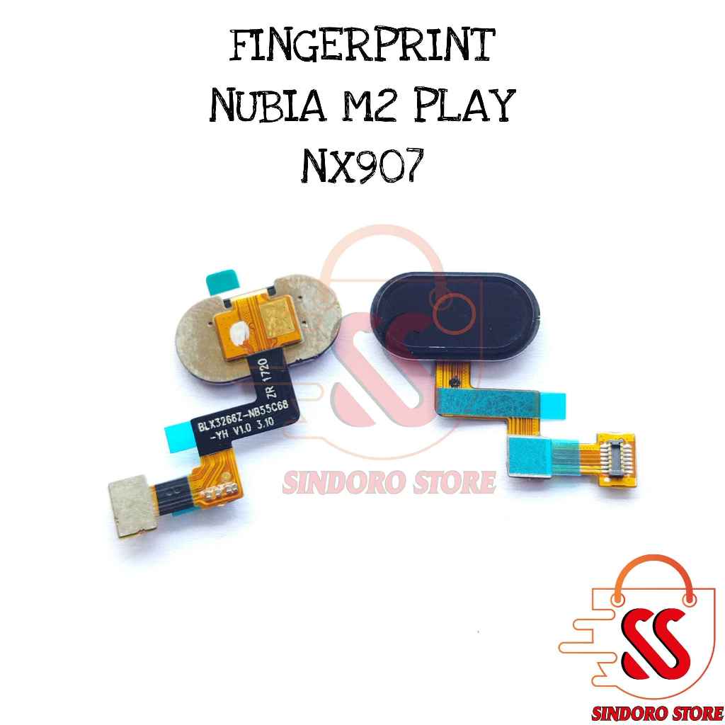 Flexible Fingerprint Nubia M2 Play NX907 Finger Print Sidik Jari