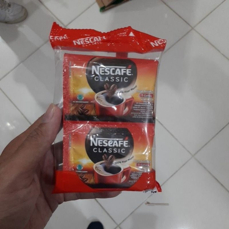 

KOPI NESCAFE Classic sachet 2gr bag isi 10 Pcs