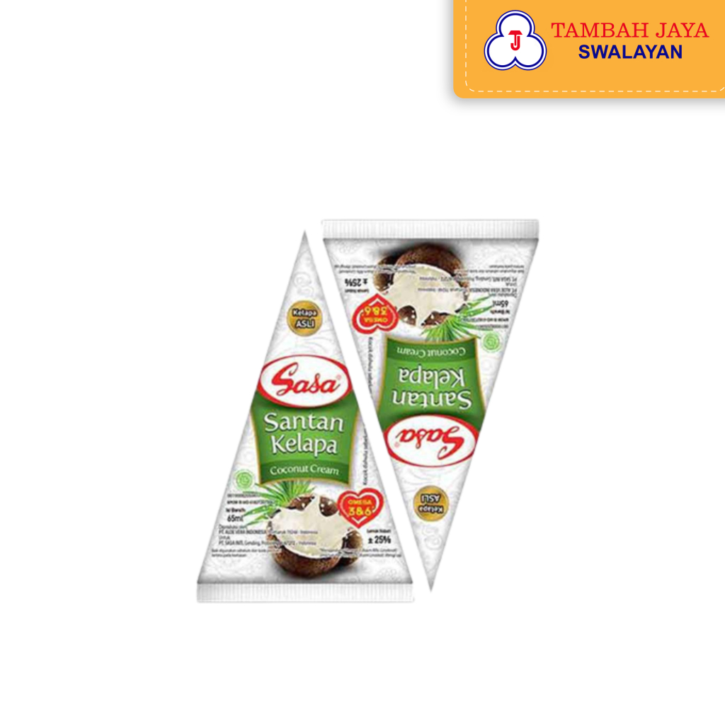 

Sasa Santan Kelapa Siap Pakai 65ml 2 Pcs