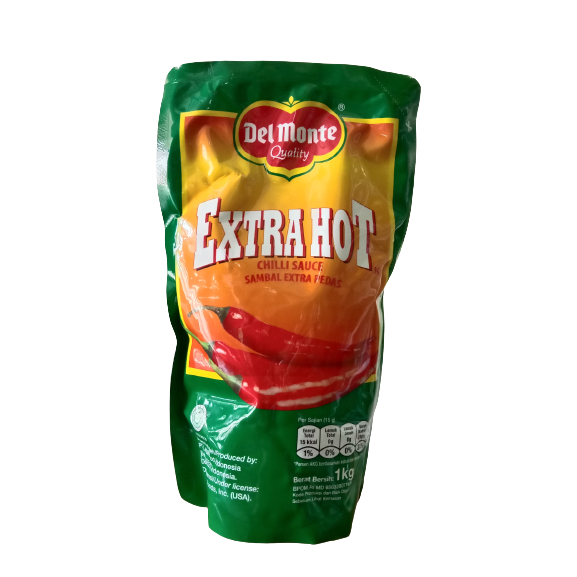 

Delmonte Extra Hot Saus Sambal Extra Pedas 1 kg