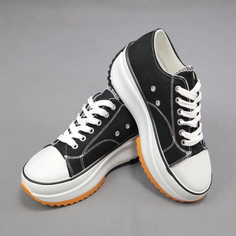 SNEAKER CANVAS WANITA RAK TINGGI / SEPATU CASUAL