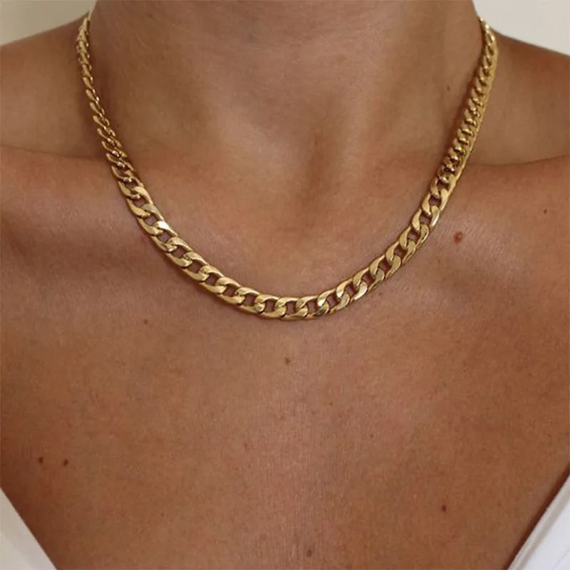 GIRON NECKLACE - Kalung Rantai Chain Necklace anti karat