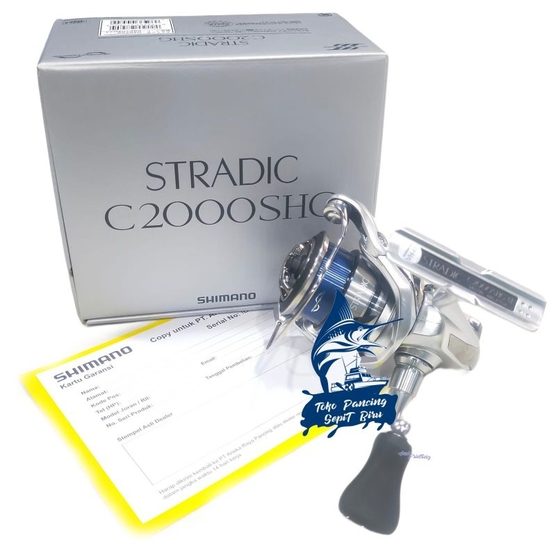 REEL SHIMANO STRADIC FM C2000SHG NEW 2023 | POWER HANDLE | REEL PANCING | REEL SPINNING | ALAT PANCI