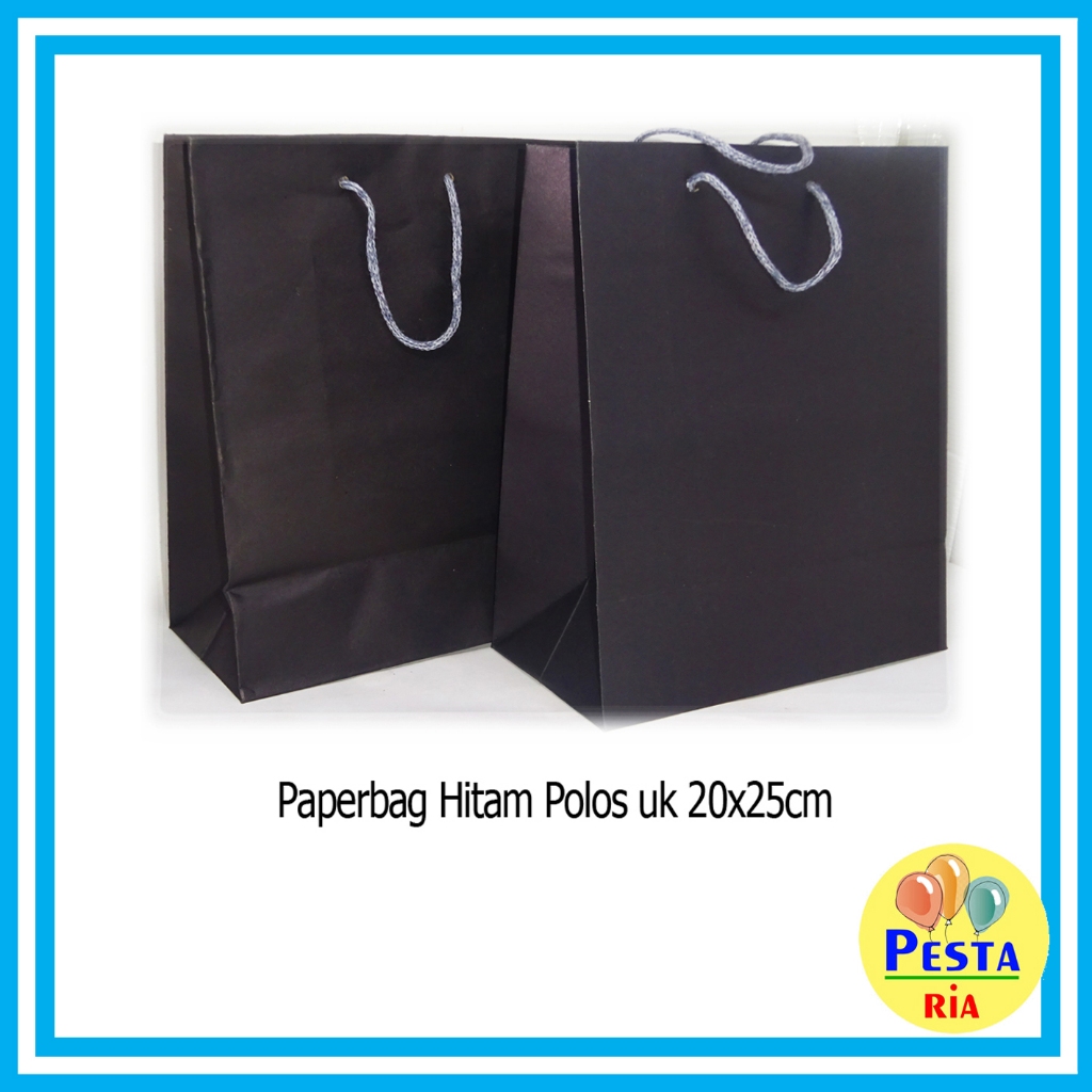 

Murah!! (1 Pcs) Paperbag Polos lokal warna random Uk 20x25cm, paperbag souvenir kado, tas kado, tas kertas