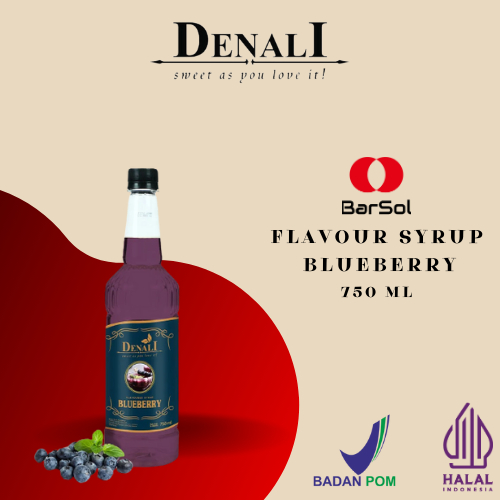 

Denali Syrup Blueberry 750 Ml - Barsol Indonesia