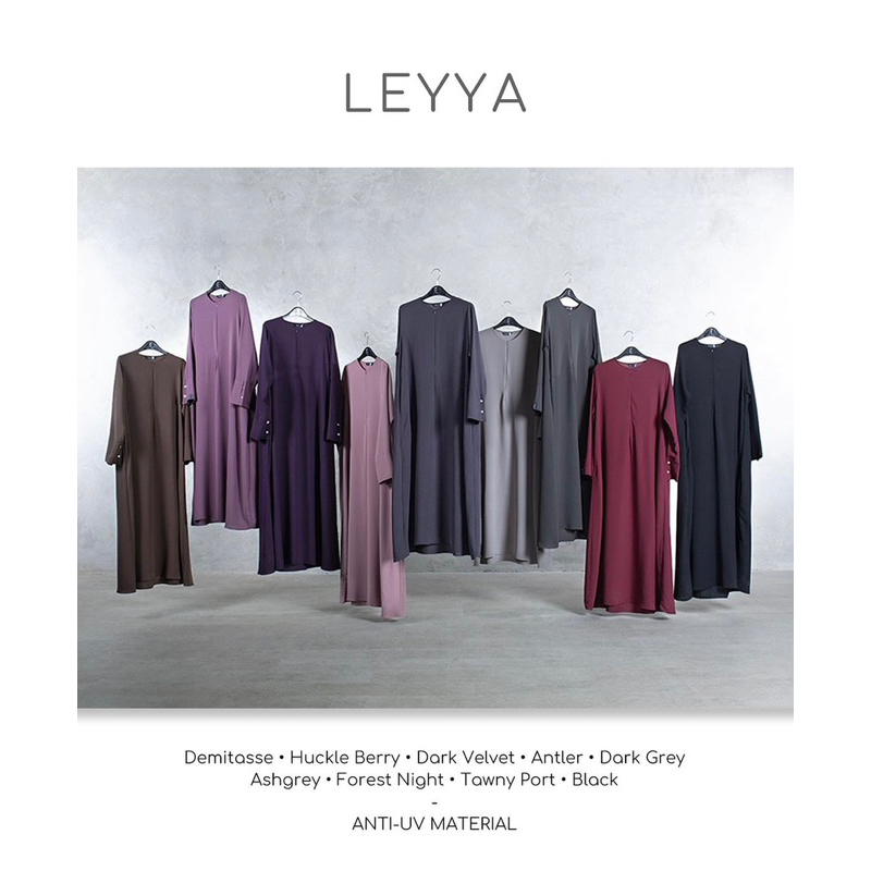 READY STOCK (BISA LIVE) ALJENNA • LEYYA DRESS ALJENNA • LEYYA NONPAD REGULAR • SAILA DRESS • SIZE S,