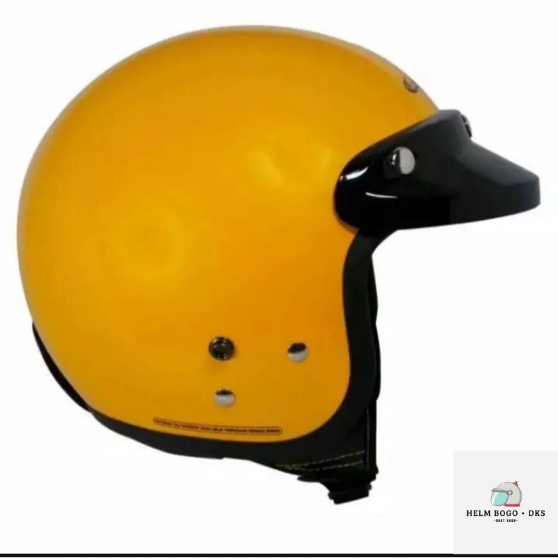 Helm Bogo Cargloss Kuning Packing free bubble warp  SNI