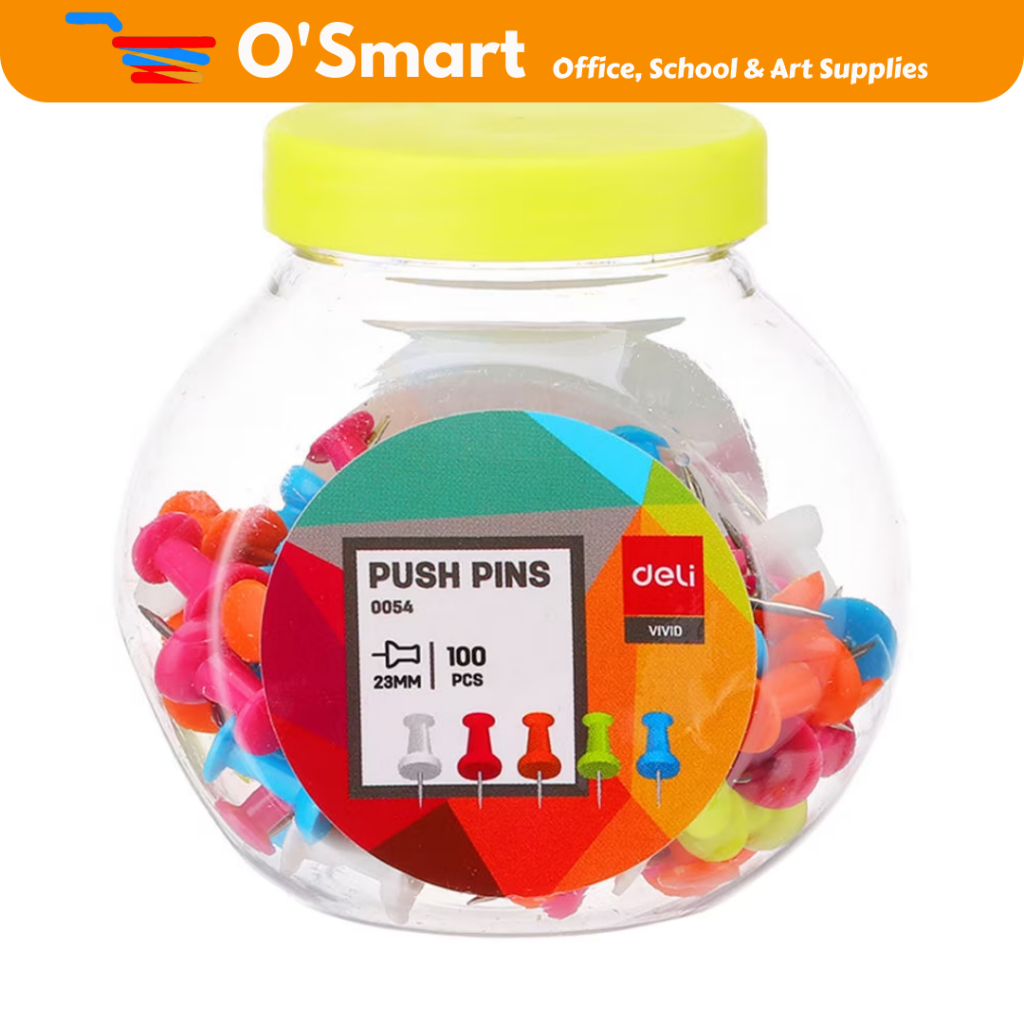 

PUSH PINS DELI 0054 23MM