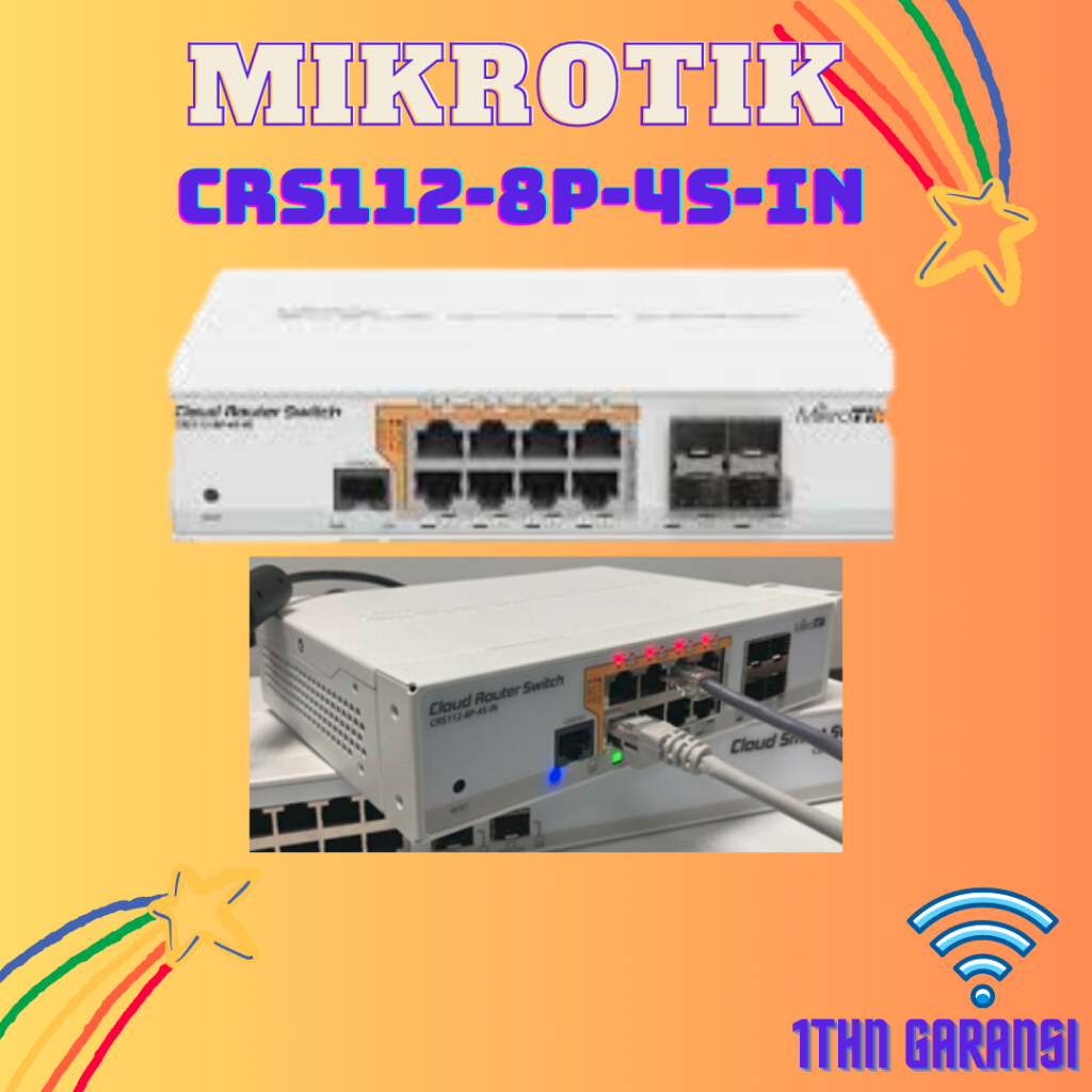 MikroTik CRS112-8P-4S-IN / MikroTik CRS112 8P 4S IN