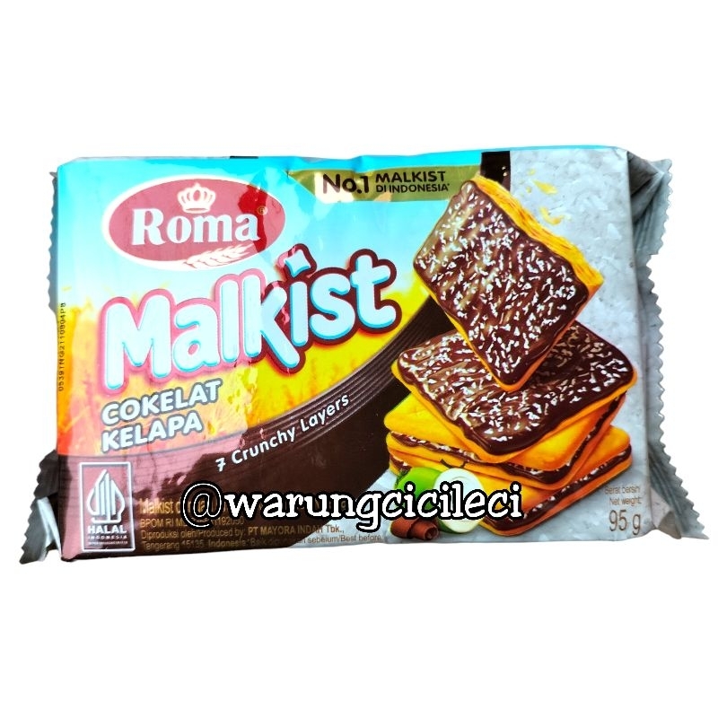 

ROMA - MALKIST - RASA COKELAT KELAPA 95g