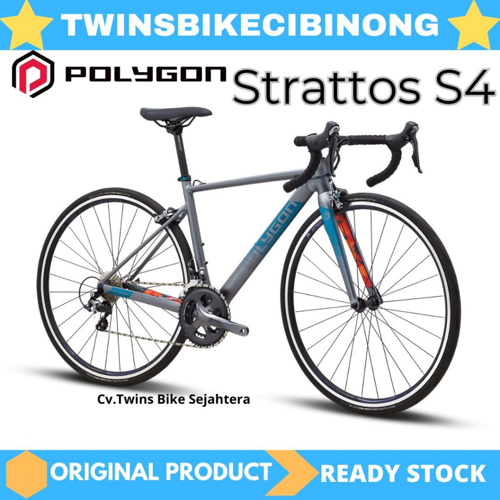 Sepeda Roadbike Polygon Strattos S4 2023