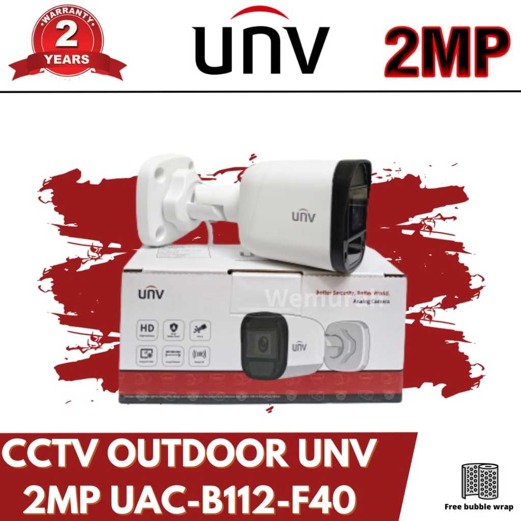 Cctv Outdoor 2MP - Cctv UNV 2MP Outdoor 1080 - Cctv Outdoor Hd