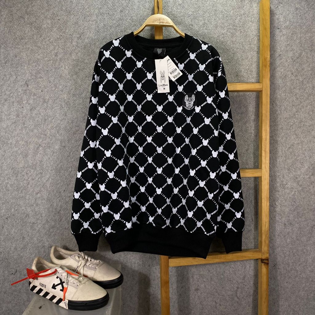 Sweater Crewneck Lifework Fullprint Premium Fulltag