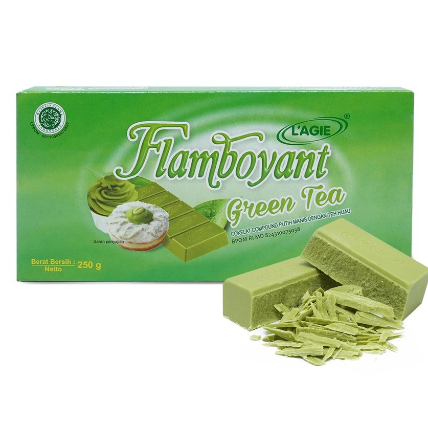

L'AGIE Flamboyant Green Tea Kemasan 250 Gr