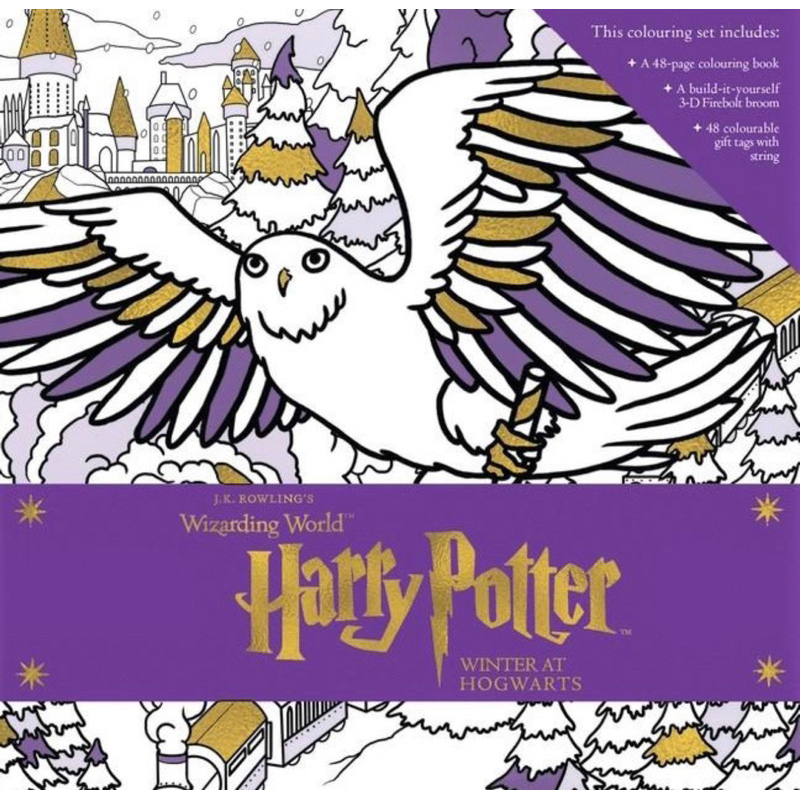 Boxset Coloring Set Harry Potter Winter at Hogwarts
